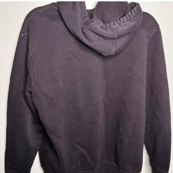 Gap black hoodie with gray letters - Picture 3 of 3